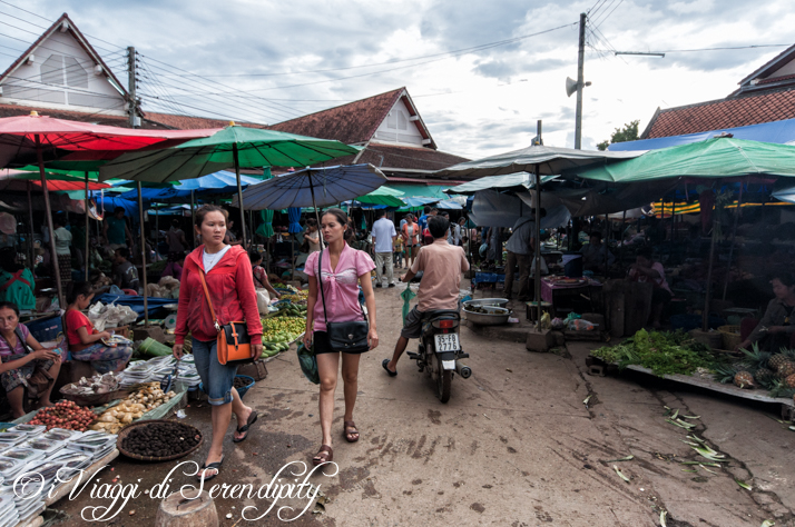 Luang Prabang mercato Phousi ingresso
