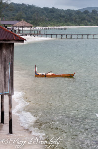 Isola di Koh Rong Cambogia spiaggia