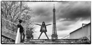 Torre Eiffel Parigi foto artistica