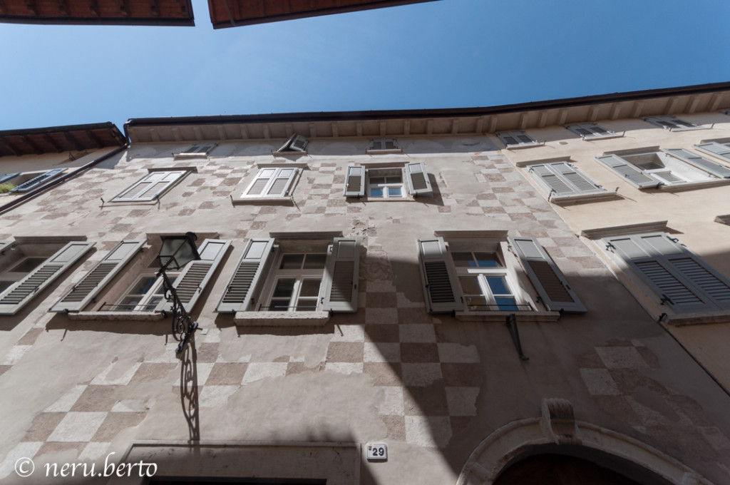 Facciata esterna di Palazzo Bontadi