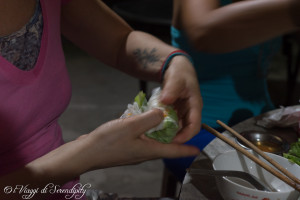 involtini di riso Vietnam DIY