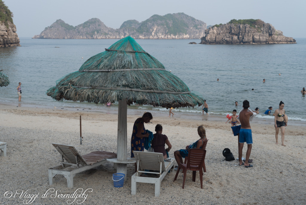 Spiaggia isola di Cat Ba