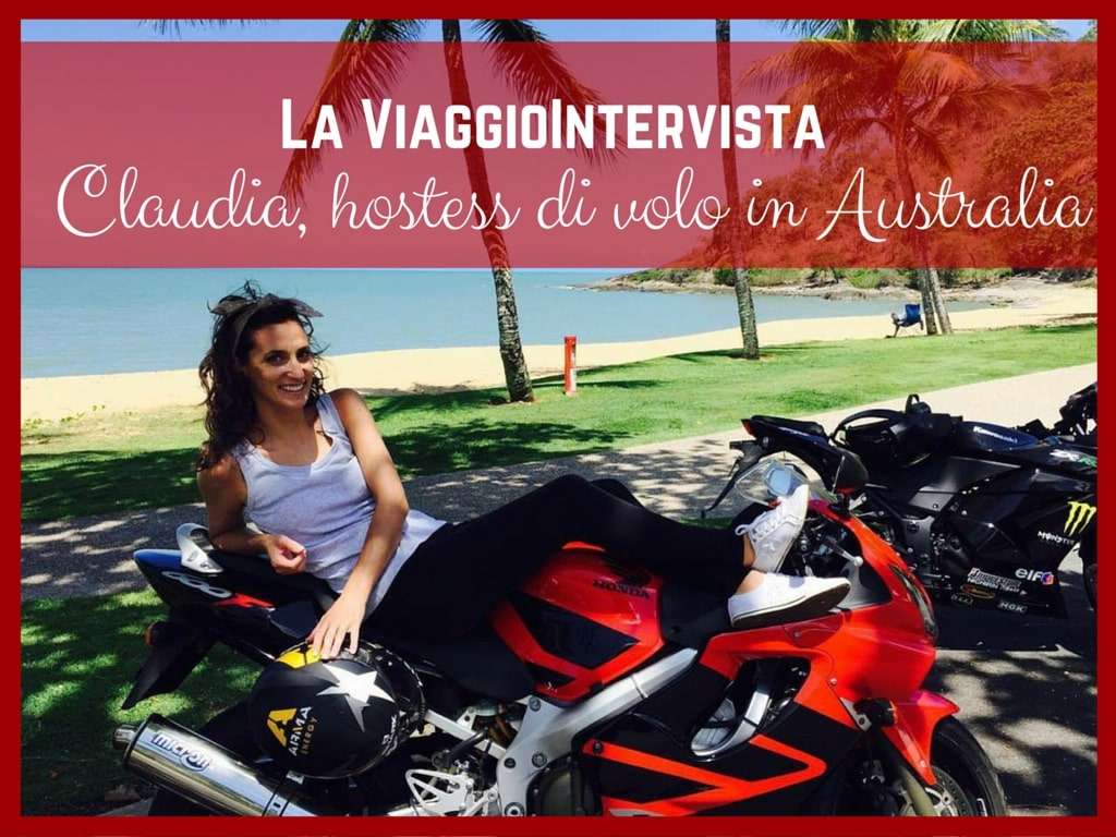 Claudia, Hostess di volo in Australia