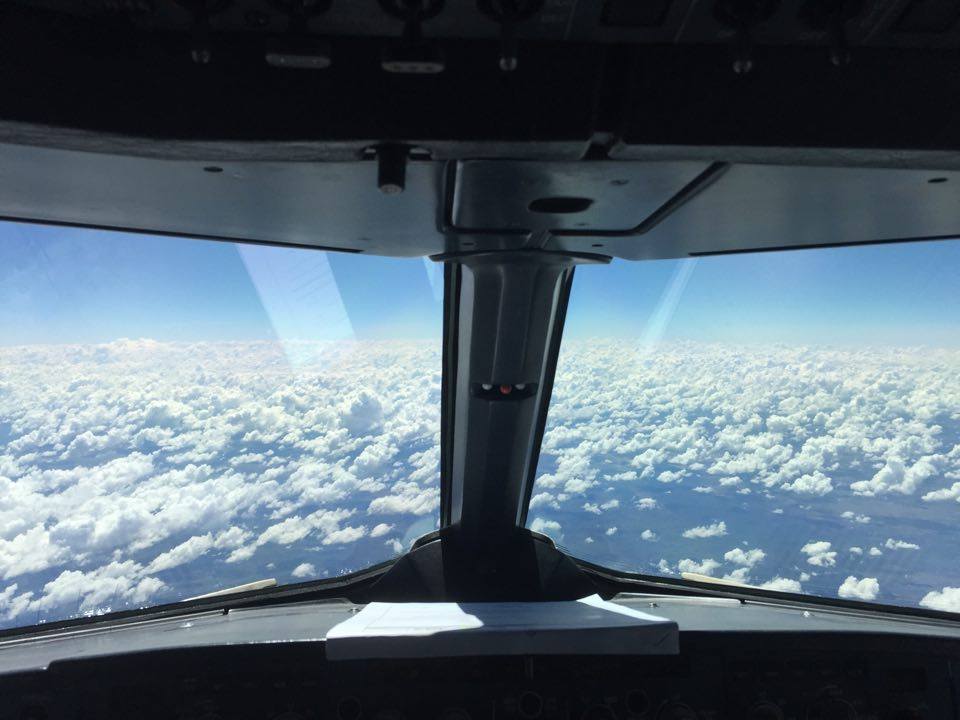 Fuori dal finestrino aereo Australia