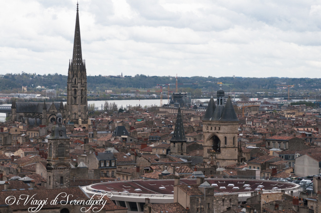 Bordeaux vista dalla torre Pey Berland