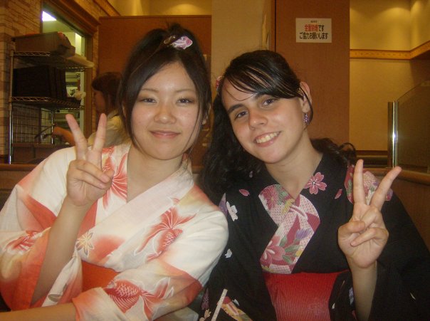 Monica Weber in Giappone