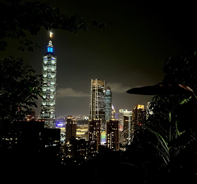 Taipei 101 notte
